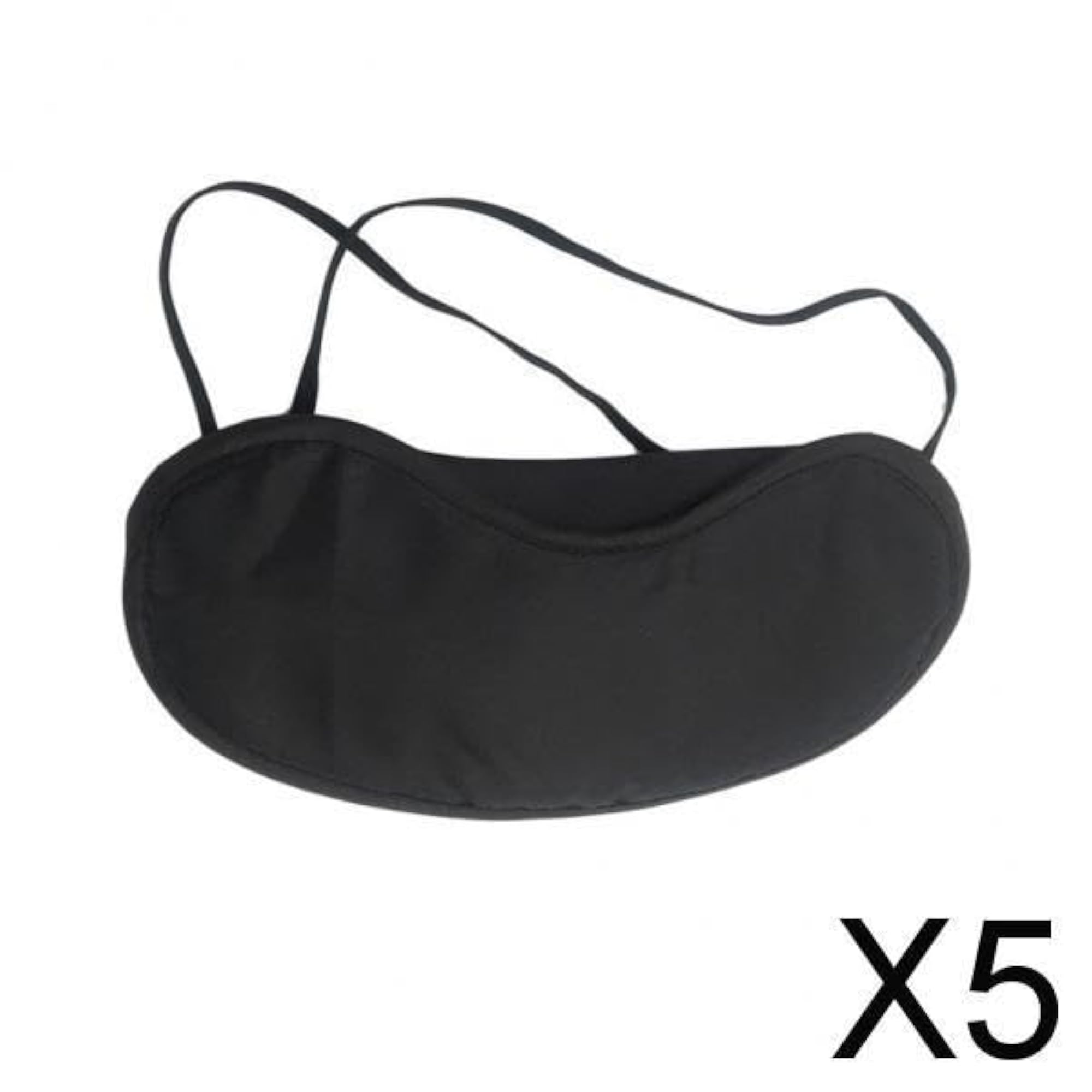 5x Soft Travel Eye Mask Blindfold Night Sleeping Relaxing Eye Mask
